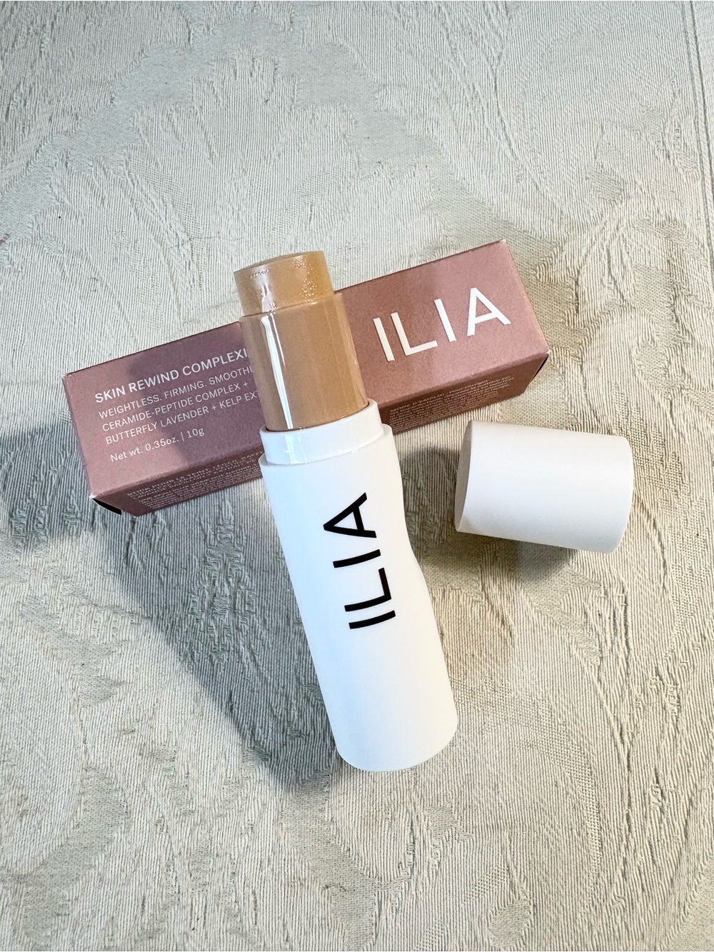 Ilia Skin Rewind Foundation Stick in 12N Sycamore BNIB